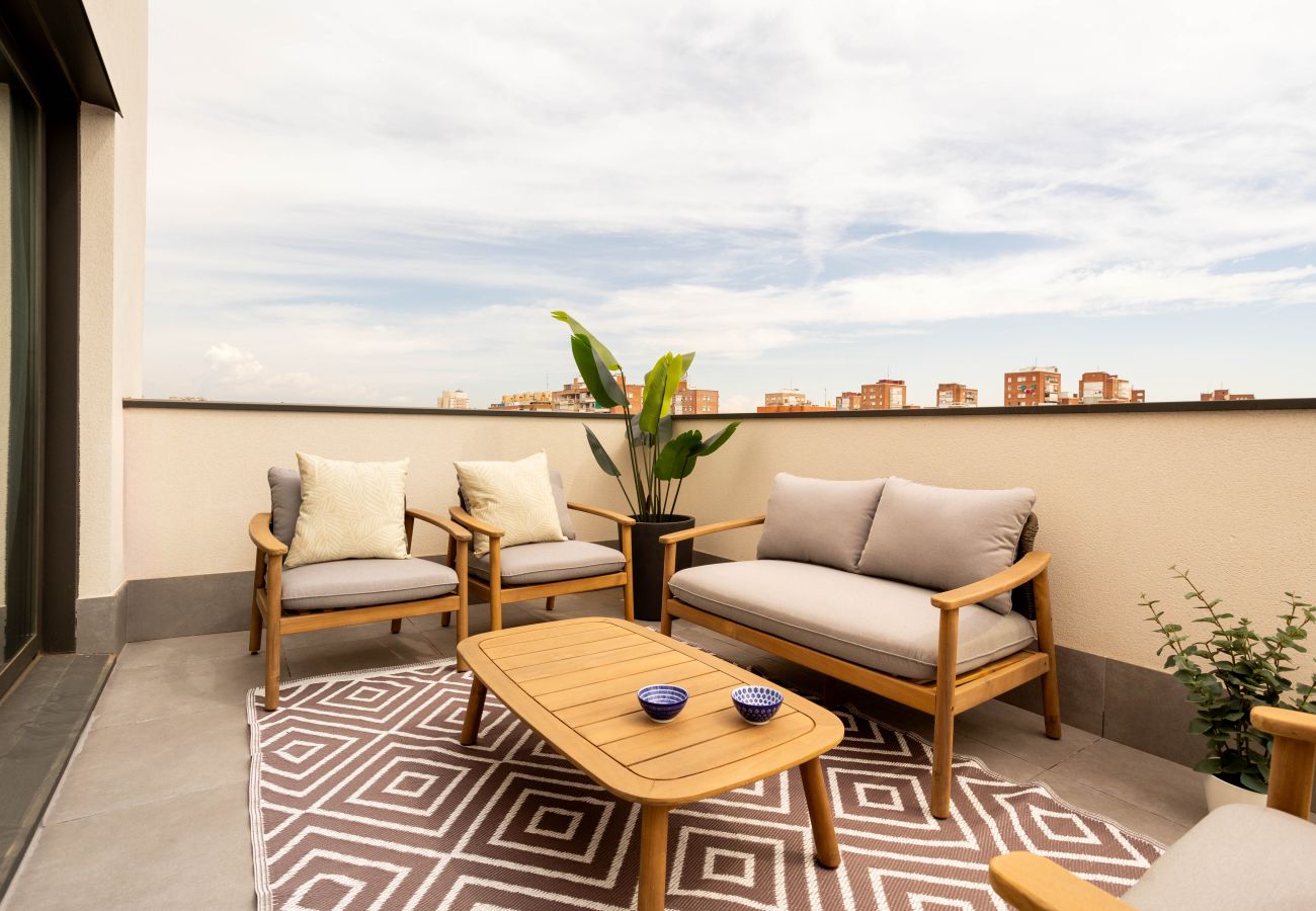 Apartamento en Madrid - Apartamento Alcala Terrace XVII en Madrid 